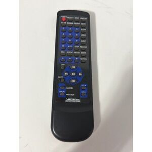 VocoPro KF-9815 Karaoke System Remote Control Black Blue Replacement Handheld